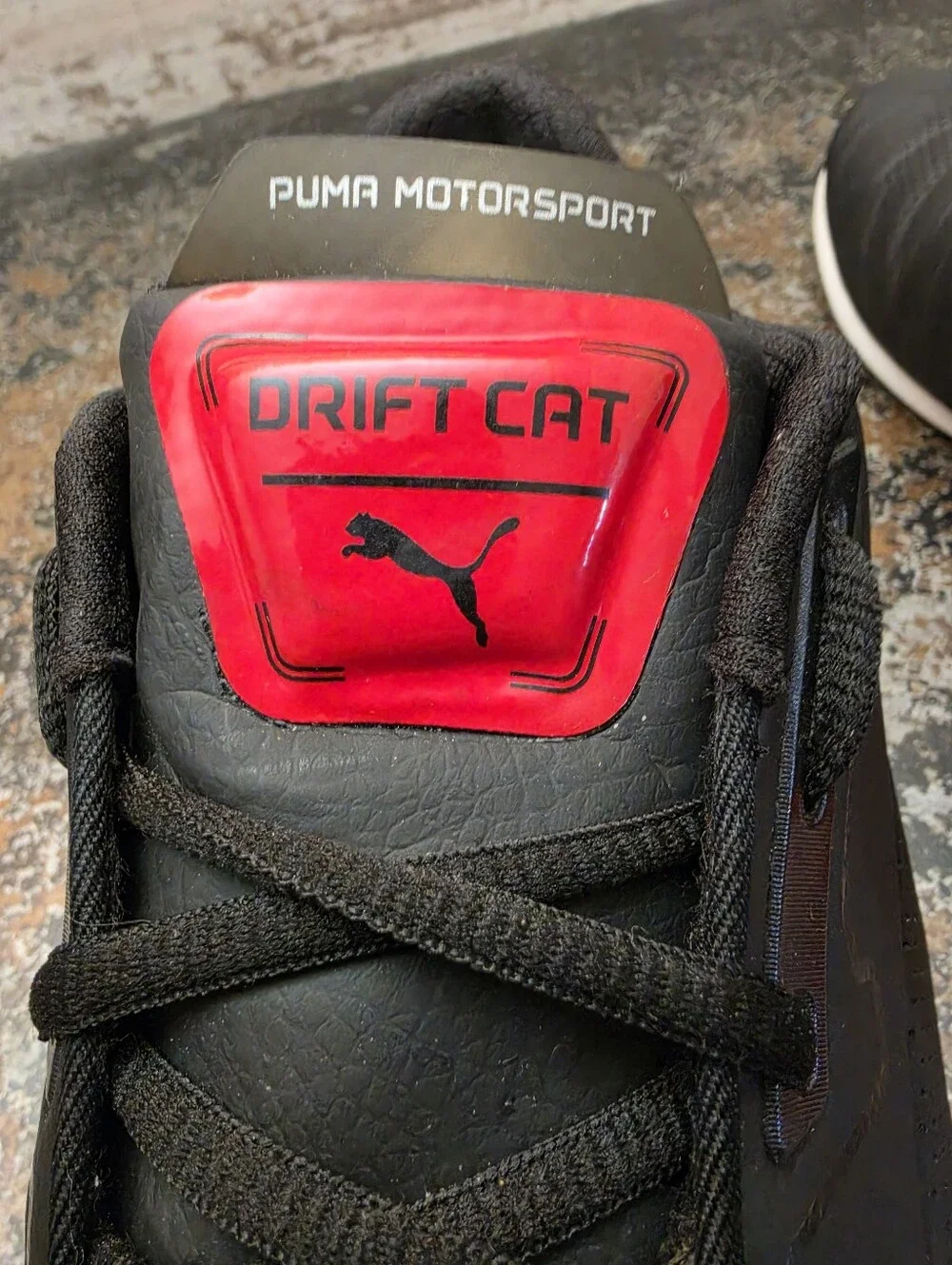 Mens Puma Scuderia Ferrari Drift Cat Driving Shoes Sz 10 Used 306818-01 - Picture 10 of 11